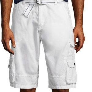 i jeans by Buffalo White Cargo Shorts